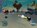 Worms 4 PC : bazooka on the rocks